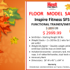 Hest Fitness Products Corpus Christi TX Floor Model sale for Inspire SF5