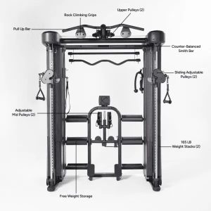 Inspire FT2 PRO Smith Functional Trainer Cable Machine