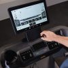 Display of workout page on Inspire T7s treadmill console